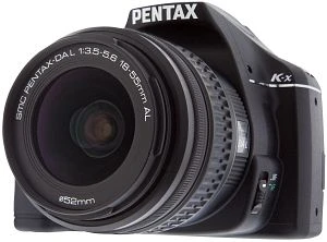 Pentax K-x schwarz mit Objektiv smc DA L 18-55mm 3.5-5.6 AL