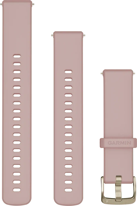 Garmin Schnellwechsel Ersatzarmband 110-175mm Silikon dust rose/soft gold