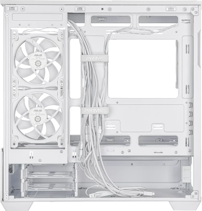 ASUS Prime AP202 ARGB, weiß, Glasfenster