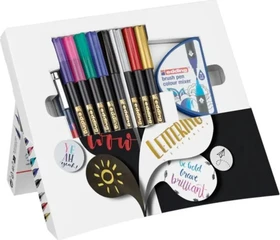 edding 1340 Pinselstift Happy Lettering sortiert, 9er-Set