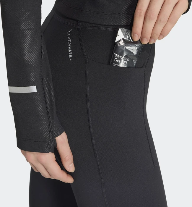 adidas Adi365 Climawarm+ Laufhose lang schwarz (Damen)