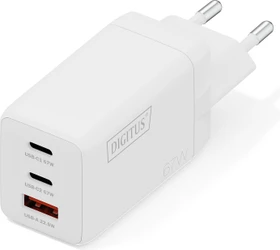 Digitus USB GaN Charger 2x USB-C 1x USB-A 67W weiß