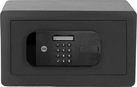 Yale YSFB/200/EB1 High Security Fingerprint Safe Compact Tresor, Schlüsselschloss/elektronisches Zahlenschloss/Fingerprintreader