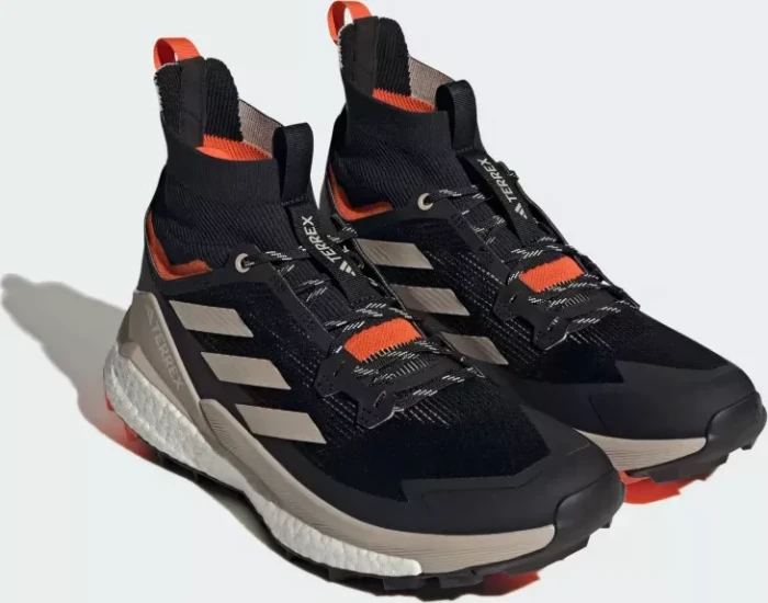adidas Terrex Free Hiker 2.0 core black/wonder beige/semi impact orange (Herren)