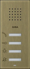 Gira System 55 Wohnungsstation AP, Innenstation, Aufputz, Bronze