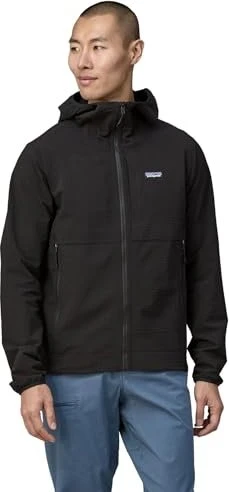 Patagonia R1 TechFace Hoody Funktionsjacke schwarz (Herren)