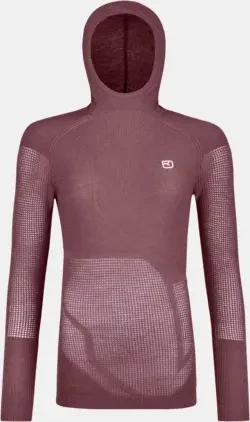 Ortovox Merino Thermovent Hoody Funktionsshirt langarm mountain rose (Damen)