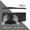 Perixx Periduo 605 Wireless Ergonomic Split Keyboard and Vertical Mouse Combo schwarz, USB, UK Vorschaubild