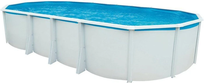Intex Highline Stahlwandpool Set oval 730x366x132cm