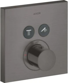 Hansgrohe Axor ShowerSelect eckig Thermostat mit 2 Ventilen