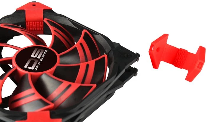 AeroCool Dead Silence Red Edition, 140mm