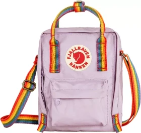 Fjällräven Kanken Rainbow Sling Umhängetasche pastel lavender/rainbow pattern