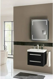 Lanzet K1 Waschtischunterschrank 59.2x44.3x48.3cm, grafit