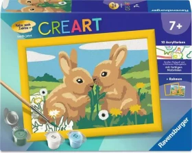 Ravensburger Malen nach Zahlen CreArt Hasenfreunde
