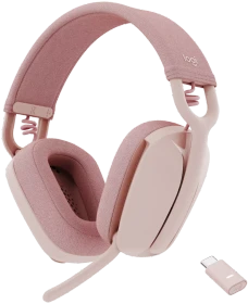 Logitech Zone Vibe Wireless Teams Rose