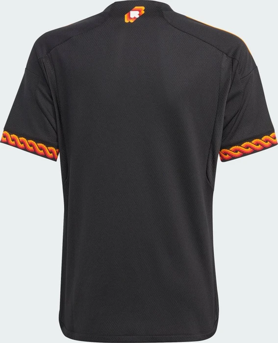 adidas AS Roma 2023/2024 Ausweichtrikot black (Junior)