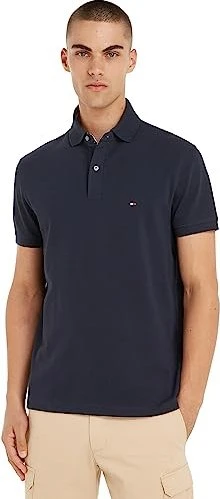 Tommy Hilfiger 1985 Regular Fit Poloshirt kurzarm navy blue (Herren)