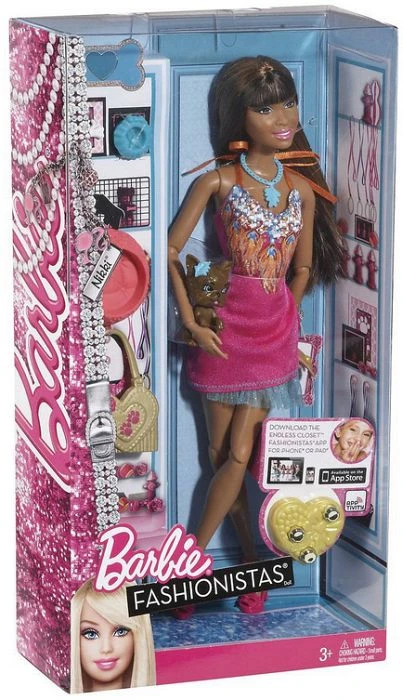 Mattel Barbie - Fashionistas Nikki & Tier