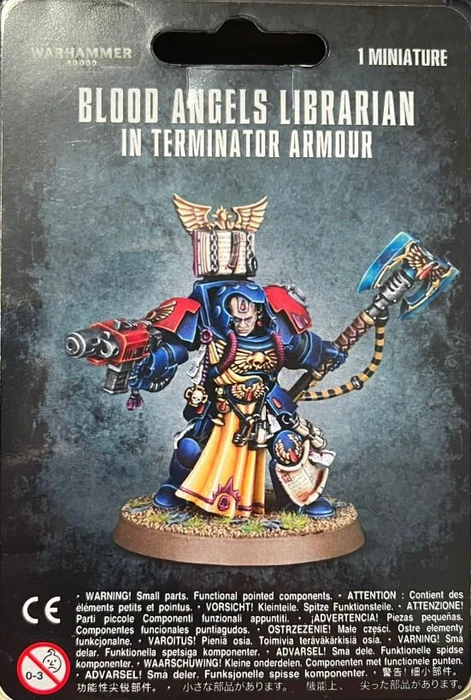 Games Workshop Warhammer 40.000 - Blood Angels - Librarian in Terminatorrüstung