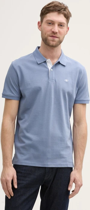 Tom Tailor Piqué Poloshirt kurzarm dove blue (Herren)