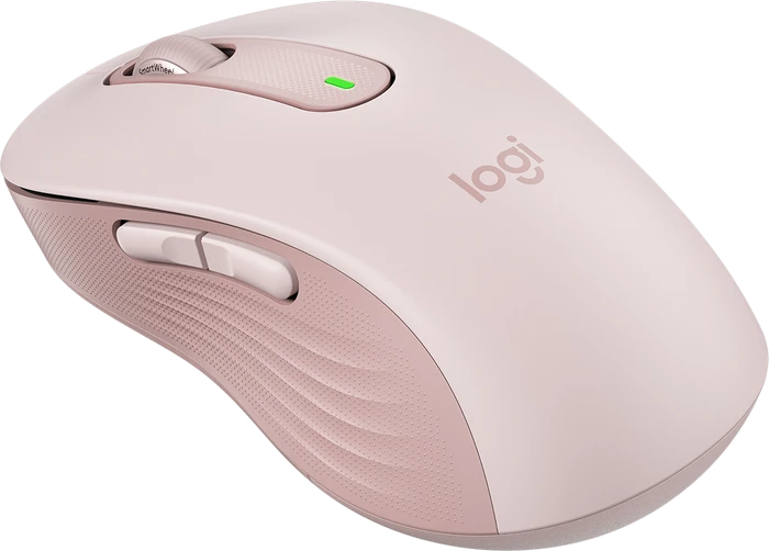Logitech Signature M650 Large, Rose, Logi Bolt, USB/Bluetooth