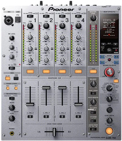 Pioneer DJ DJM-750 silber
