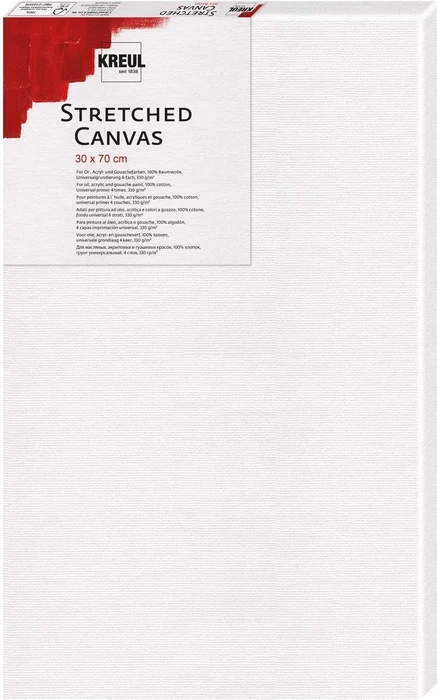 Kreul Stretched Canvas, 330g/m²