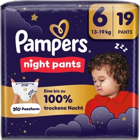 Pampers Baby-Dry night pants Gr.6 Einwegwindel, 15+kg, 19 Stück