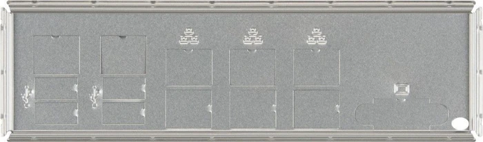 Supermicro IO Shield For 2U+ Chassis, grau