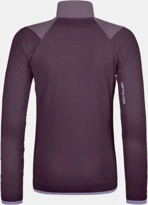 Ortovox Fleece Grid Funktionsjacke dark wild berry (Damen)