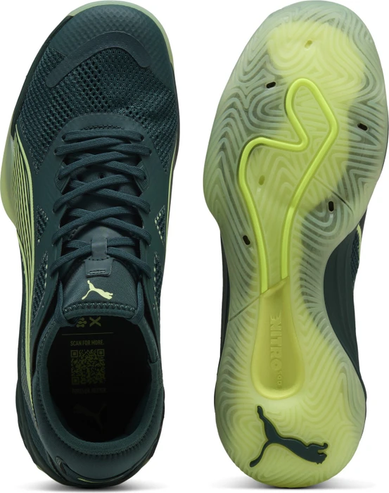 Puma Eliminate Nitro 4 SQD green terrain/fizzy light/puma white/puma silver (Herren)