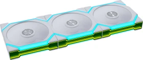 Lian Li Uni Fan SL FLEX ARGB Reverse Blade, weiß, LED-Steuerung, 120mm, 3er-Pack