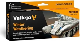 Vallejo Game Color Effects Color Series Winter Weathering Farbset, 8-tlg.