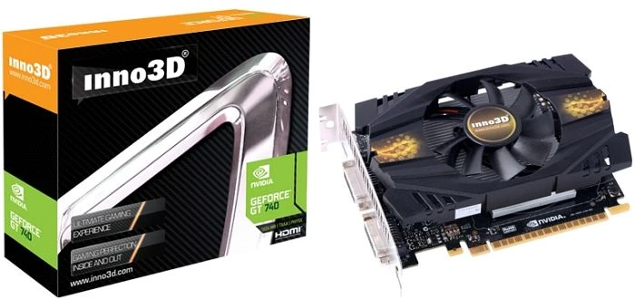 INNO3D GeForce GT 740 OC HerculeZ, 2GB GDDR5, 2x DVI, Mini HDMI
