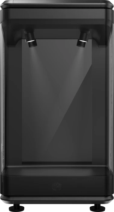 Cooler Master MasterFrame 360 Stage LCD, schwarz, Glasfenster