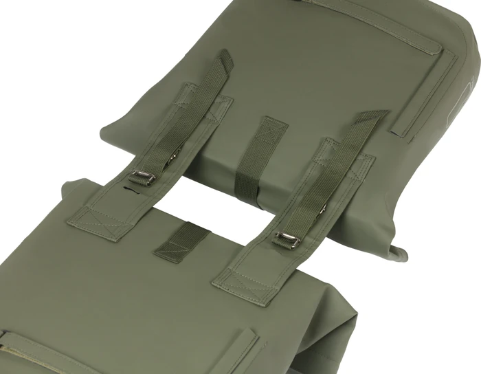 Basil City Doppeltasche Gepäcktasche moss green