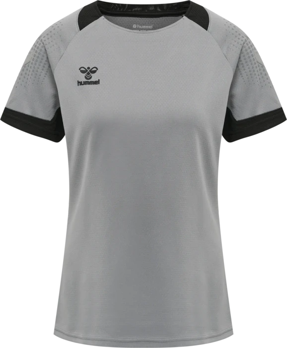 hummel Lead Poly Trikot kurzarm grey melange (Damen)