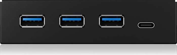 RaidSonic Icy Box IB-HUB1418-i3 USB-Hub, 1x USB-C 3.0, 3x USB-A 3.0, USB-A 3.0 [Buchse]