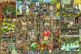 Ravensburger Puzzle Skurrile Stadt