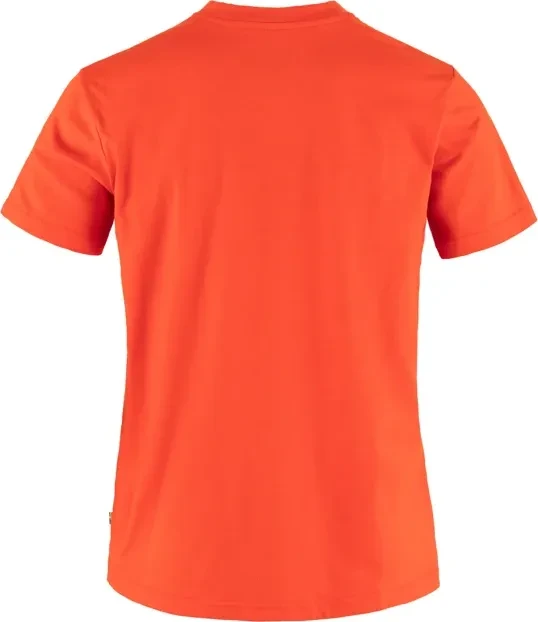 Fjällräven Fox Boxy Logo Funktionsshirt kurzarm flame orange (Damen)