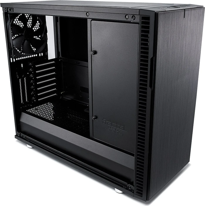 Fractal Design Define R6 Blackout TG, Glasfenster, schallgedämmt