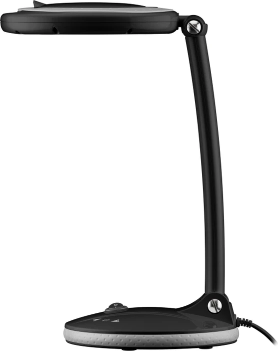 Wentronic Goobay LED-Stand-Lupenleuchte, 6W, 1.75x, 3 Dioptrien schwarz