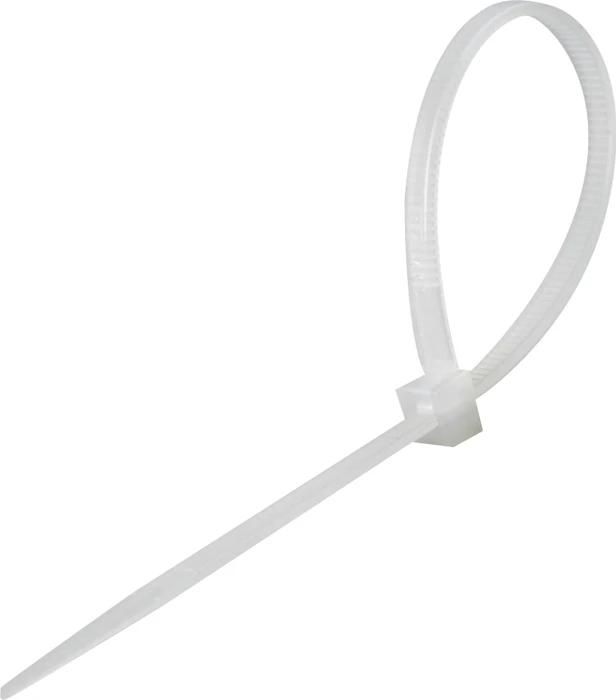 goobay Kabelbinder, 2.5mm, 200mm, schwarz, 100 Stück
