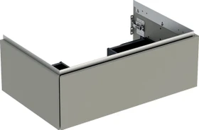 Geberit ONE Unterschrank für Waschtisch, mit einer Schublade, 75cm, greige/lackiert matt