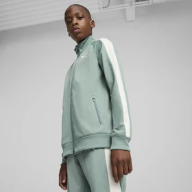 Puma T7 Always On Trainingsjacke green moon (Junior)