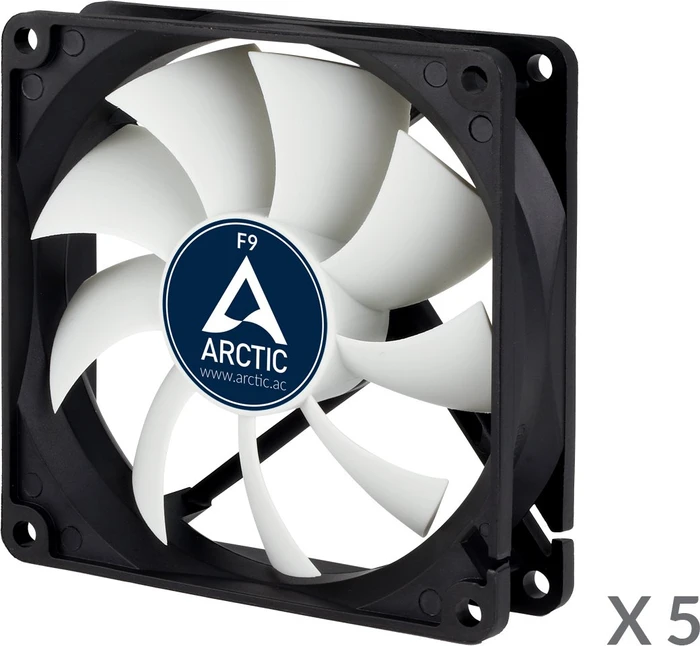 ARCTIC F9, 92mm, 5er-Pack