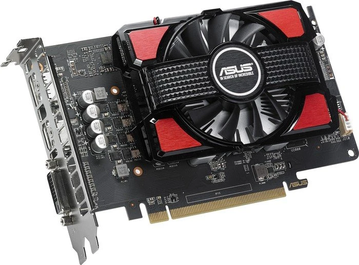 ASUS Radeon RX 550, RX550-2G, 2GB GDDR5, DVI, HDMI, DP