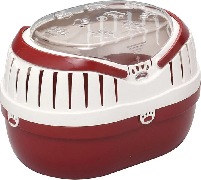 ebi Touring 35 Basic, Transportbox bis 3kg, rot/weiß
