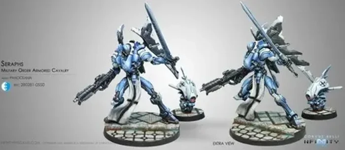 Corvus Belli Infinity - PanOceania - Seraphs, Military Order Armored Cavalry