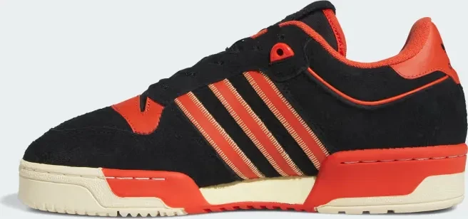 adidas Rivalry Low 86 core black/preloved red s23/easy yellow